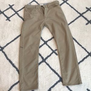 Dockers straight fit 32X30 tan khakis great shape